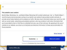 'buildabear.com' screenshot