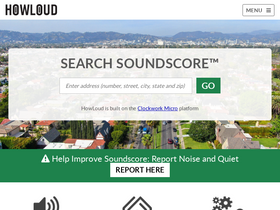 'howloud.com' screenshot