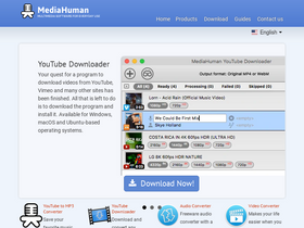 'mediahuman.com' screenshot