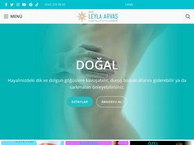 'drleylaarvas.com' screenshot