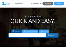 'dl-file.com' screenshot