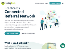 'leadingreach.com' screenshot