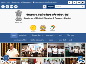 'med-edu.in' screenshot