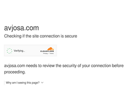 'avjosa.com' screenshot