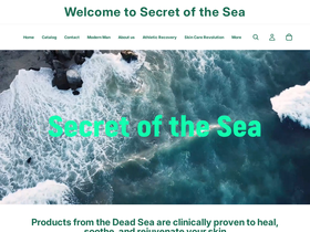secretofthesea.net homepage screenshot
