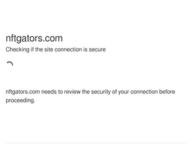 'nftgators.com' screenshot