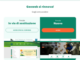 'geoweb.it' screenshot