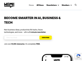 'wgmimedia.com' screenshot