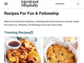 'intentionalhospitality.com' screenshot