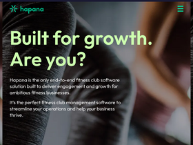 'hapana.com' screenshot