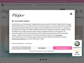 'pieper.de' screenshot
