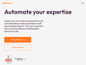 'pointerpro.com' screenshot
