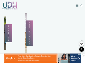 'uglyducklinghouse.com' screenshot