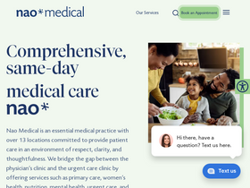 'naomedical.com' screenshot