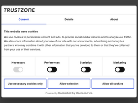 'trustzone.com' screenshot