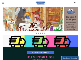 'cardhaus.com' screenshot