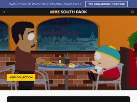 'southparkstudios.com.br' screenshot