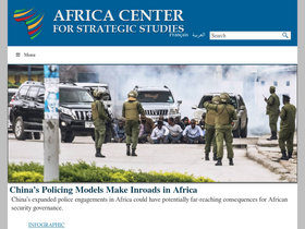 'africacenter.org' screenshot