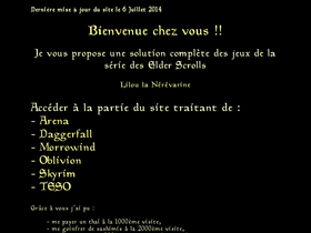 'nerevarine.fr' screenshot
