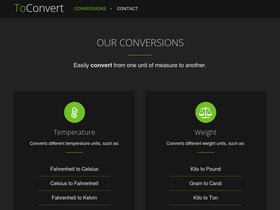 'to-convert.com' screenshot