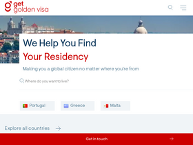 'getgoldenvisa.com' screenshot