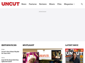 'uncut.co.uk' screenshot