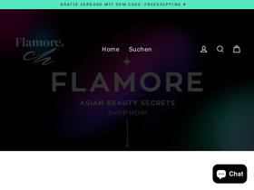 flamore.ch homepage screenshot