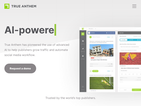 'trueanthem.com' screenshot