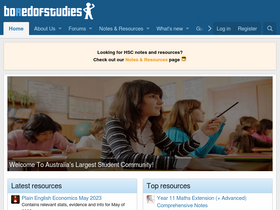 'boredofstudies.org' screenshot