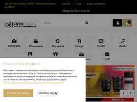 'fotoforma.pl' screenshot