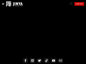 'jinyaramenbar.com' screenshot