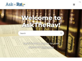 'asktherav.com' screenshot