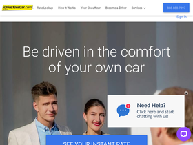 'idriveyourcar.com' screenshot