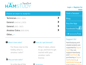 'hamstudy.org' screenshot