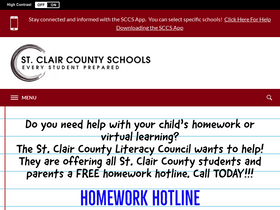 'sccboe.org' screenshot