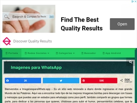 'imagenesparawhats.app' screenshot