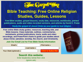 'gospelway.com' screenshot