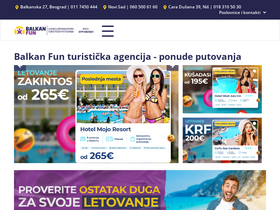 'balkanfun.travel' screenshot