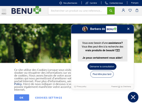 'benu.ch' screenshot