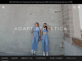 adaptathletica.ca homepage screenshot