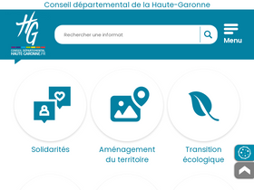 'ecollege.haute-garonne.fr' screenshot