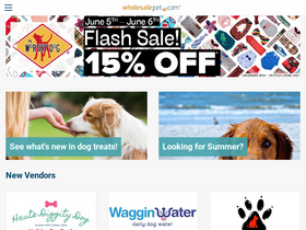 'wholesalepet.com' screenshot
