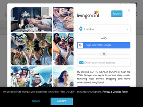 'livingsocial.co.uk' screenshot