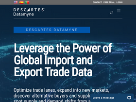 'datamyne.com' screenshot