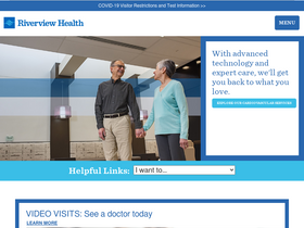 'riverview.org' screenshot