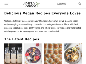 'simplyceecee.co' screenshot