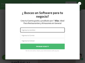 'vendty.com' screenshot