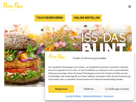 'peterpane.de' screenshot