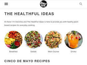 'thehealthfulideas.com' screenshot