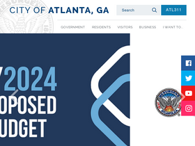 'atlantaga.gov' screenshot